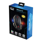 Adesso - iMouse X3 - Souris de jeu ergonomique RGB filaire USB - noir-8
