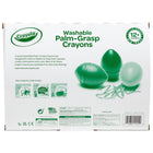 Crayola - Crayons lavables à paume - Paquet de 12-Conception ergonomique : Conçu pour s'adapter aux paumes des tout-petits afin qu'ils puissent facilement faire leurs premières marques.