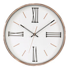 Monarch Specialties - 9094 Horloge Murale Rond de 14" - Cadre Doré-Cette élégante horloge murale ronde de 14 pouces, enchâssée dans un cadre en plastique doré robuste, allie à la perfection un design transitionnel à une élégance moderne, pour créer un objet décoratif qui rehausse n'importe quel espace intérieur