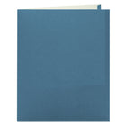 Staples - Porte-document à deux pochettes - format lettre - bleu pâle-Pas d'attache