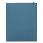 Staples - Porte-document à deux pochettes - format lettre - bleu pâle-Pas d'attache