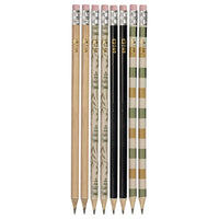 General Supply Goods + Co - Crayons à motif - paquet de 8-Motifs élégants