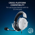 Razer - Blackshark V2 X Playstation Casque - Blanc-Fonctionne avec windows sonic: Plongez dans le cœur de vos jeux grâce à un son surround réaliste qui restitue le son avec une grande précision