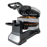 JS Gourmet - Gaufrier double-Prépare deux gaufres en même temps
