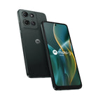 Motorola - Moto G 2025 - 128 Go - Gris forêt - Bell et Virgin Plus-Écran ultrabrillant de 6,7 po et amplification des basses. Propulsez vos divertissements au niveau supérieur grâce à un écran avec une fréquence de rafraîchissement rapide à 120 Hz et à un son stéréo offrant des basses 1,7 fois plus puissantes