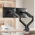Intekview - Bras double pour écrans premium avec contrepoids-Montage simplifié par le dessus pour une installation rapide