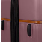 Bugatti - Valsie d'enregistrement rigide 30.50po de la collection Cannes - Mauve-Double roues pivotantes à 360° pour un roulement fluide et silencieux. (8 roues)