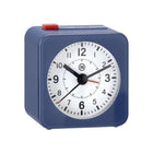 Marathon Watch - Mini réveil analogique sans tic-tac avec rétroéclairage automatique et fonction Snooze - Bleu-Alarme Avec Snooze : fonction d'alarme facile à régler avec des boutons marche/arrêt et SNOOZE judicieusement placés.