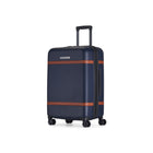 Bugatti - valise d'enregistrement à coque rigide de la collection Wellington - 25.50 po - Marine-Fabriqué à partir d'un mélange durable d'ABS et de composite en polycarbonate