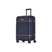 Bugatti - valise d'enregistrement à coque rigide de la collection Wellington - 25.50 po - Marine-Fabriqué à partir d'un mélange durable d'ABS et de composite en polycarbonate