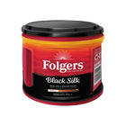 Folgers - Café moulu Noir soyeux - 641 g-Café de torréfaction foncée au goût riche et velouté