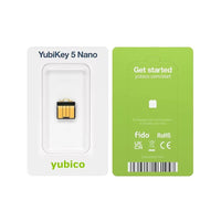 Yubico - Clé de sécurité YubiKey 5 Nano - USB-A - Noir-Conçue comme une clé USB-A de taille nano pour une authentification multifacteurs sécurisée