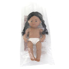 Miniland - Poupée bébé anatomiquement correcte de 15 pouces - Fille amérindienne - Ensemble de 2-Des traits du visage très bien définis aident les enfants à identifier les différentes races