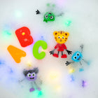 Glo Pals - Cubes lumineux sous licence - Daniel Tigre-S'éteignent automatiquement lorsqu'ils sont retirés de l'eau