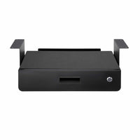 IntekView - UD100 Tiroir de rangement sous le bureau avec verrou-Le coussin en mousse empêche l'appareil de se rayer et de tomber accidentellement