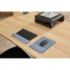 Fellowes - Repose-poignet pour souris Breyta avec coussin HEX - Bleu-Conçu pour durer, avec une garantie limitée de 5 ans