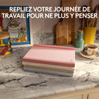 Logitech - Casa Pop-Up Desk - Rose-40% plus confortable sur un ordinateur portable : l'étui en forme de livre se déplie en un support d'ordinateur portable ergonomique, élevant votre écran au niveau de vos yeux pour une meilleure posture, quelle que soit la durée de votre session de travail 