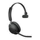 Jabra - Casque mono Evolve2 65 Link380C UC avec support - Noir-Design & Couleur : Busylight visible sous tous les angles