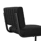 Modway - Parity Boucle Tabourets de comptoir - Noir noir - Ensemble de 2-9