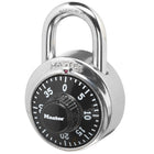 Cadenas à combinaison de Master Lock-Combinaison préréglée (non programmable) à 3 chiffres pour une utilisation sans clé commode