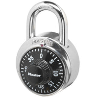Cadenas à combinaison de Master Lock-Combinaison préréglée (non programmable) à 3 chiffres pour une utilisation sans clé commode