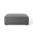 Modway - Restore Ottoman - Charbon de bois-Connecteurs modulaires