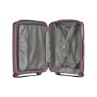 TRAVLR - Valise d'enregistrement légère à coque rigide, 24 po - Rose-Pieds latéraux pour assurer la stabilité et la résistance aux chocs