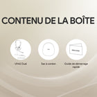 Casque compatible Teams Yealink UH42 - Casque pour téléphone et ordinateur - Certifié Microsoft Teams  - Noir-Type de connexion : câble USB-C avec adaptateur USB-A