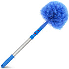 Gritt Commercial - Brosse chasse-toiles - Brosse pour coins de 6 11/16 po - Manche de 20 po - Lot de 2-La brosse chasse-toiles dépoussière les coins, plafonds et conduits sans rayer les surfaces