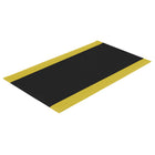 Edgewood - Airsoft Sûreté Craquelé Tapis Anti-Fatigue Léger - 2 pi l x 3 pi L x 3/8 po P - Noir/Jaune-Pour Usage Léger