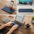 Logitech - Clavier Keys-To-Go Bluetooth pour iPhone, iPad et Apple TV - Blue-Un simple appairage Bluetooth, offre une une connexion fiable et stable entre le clavier sans fil Keys-To-Go et votre appareil