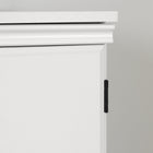 South Shore - Petite armoire de rangement à 2 portes, collection Morgan, blanc pur (7260722)-8