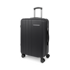 Bugatti - Bordeaux valise rigide à roulettes pivotantes – 26 po – Noire-Fabriqué en ABS/PC