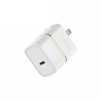 Otterbox - Chargeur Mural à Charge Rapide Premium USB-C - Blanc-Rapide et conçu pour durer, profitez jusqu'à 58 % de charge sur votre smartphone en 30 minutes*