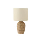 Monarch Specialties - Luminaire - 17 po H Lampe De Table - Rotin Naturel - Abat-Jour Beige - Transitionnel-Rafraîchissez votre intérieur avec cette élégante lampe de table de 17 pouces de haut, dotée d'une base en rotin naturel et d'un abat-jour chic en tissu beige, parfaite pour créer une ambiance chaleureuse et accueillante dans votre salon, votre chambre ou votre bureau à domicile