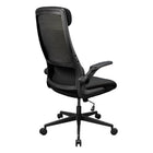 COUGAR - Stryder Chaise de bureau ergonomique avec support lombaire et accoudoirs relevables - noir-Siège en mousse à densité multiple: Une base en bois massif est recouverte de mousse à densité multiple — ferme là où le soutien structurel est nécessaire et douce là où le confort prime