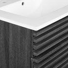 Modway - Render 24" Vanette de salle de bain - Blanc charbon-8