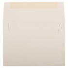 JAM Paper - Enveloppes d'invitation A7 Strathmore - 5,25 po x 7,25 po - Lin blanc naturel - paquet de 50 (82011I)-Taille : A7 (5,25 x 7,25 pouces)