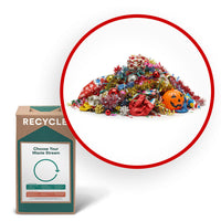 TerraCycle - Décorations des fêtes - Zero Waste Box - 10 x 10 x 18 - Petite-Veuillez nous envoyer toute décoration des Fêtes usagée ou brisée.