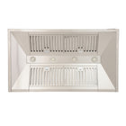 KUCHT KRH4810A 48 po Hotte murale - 1200 CFM - Acier inoxydable-Cette hotte élégante comprend des filtres à chicane en acier inoxydable compatibles lave‑vaisselle