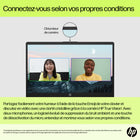 HP - 15.6 po l'ordinateur portable - Intel Core i7-1355U - 1 To SSD - 16 Go RAM - Windows 11 Famille-Écran HD intégrale : 2 millions de pixels pour des rendus limpides et des images chatoyantes