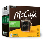 Capsules K-Cup de café de qualité supérieure McCafé - torréfaction mi-foncée - déca - paquet de 30-Goût : savourez le goût de McCafé dans le confort de votre foyer Le café de torréfaction supérieure McCafé a un arôme riche, un corps velouté et une finale franche