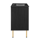 Modway - Chaucer 36" Vanette de salle de bain - Noir noir-9