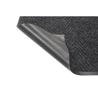 Edgewood - Tapis Chevrons Pour Trafic Moyen - 4 pi l x 6 pi L - Charbon-Style de la surface Chevron