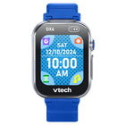 VTech KidiZoom Smartwatch DX4 - Bleu-Sortez et jouez avec cette montre résistante aux éclaboussures, qui propose des activités passionnantes, des défis et des jeux de réaction conçus pour vous faire bouger