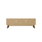 Manhattan Comfort - Meuble TV Marcus 70,86 po style Mid-Century Modern - Brun Rustique-Assemblage à domicile requis Tout le matériel inclus