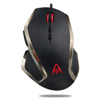 Adesso - iMouse X3 - Souris de jeu ergonomique RGB filaire USB - noir-Souris de jeu ergonomique RGB filaire USB