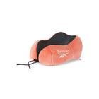 Reebok - Oreiller cervical ergonomique de voyage - Corail-Maintenir la propreté est facile grâce au tissu lavable de cet oreiller. Retirez simplement la housse et jetez-la dans la machine à laver, vous permettant ainsi de profiter d'un oreiller frais et hygiénique à chaque fois que vous l'utilisez
