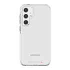 AXS - Crystal Shield Étui D3O pour Samsung Galaxy S23 FE - Transparent-Protection anti-UV pour afficher clairement le design original de votre cellulaire