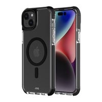 AXS - PROShield Plus étui compatible MagSafe testé contre les chutes pour Apple iPhone 15 - Noir-Coin renforçis subtils absorbent les chocs en créant un coussin d’air entre l’appareil et les surfaces